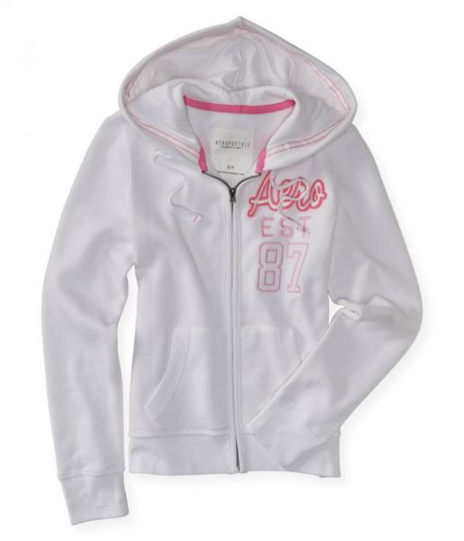 Moletom Aeropostale Branco - Tamanho M