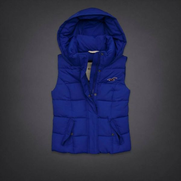 Colete Hollister Azul - Tamanho P