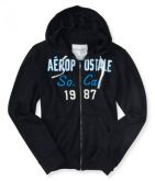 Moletom Aeropostale Preto - Tamanho M