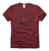 Camiseta Abercrombie Bordo - Tamanho XXL