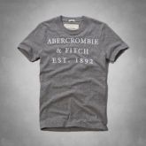 Camiseta Abercrombie Cinza - Tamanho G